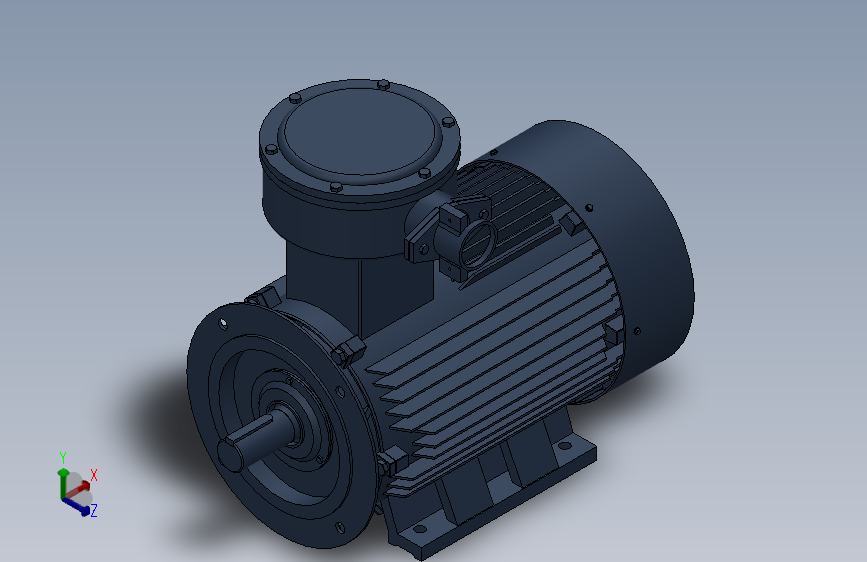 三相异步电动机YBX3-200L-(2.4.6.8)-B35安装