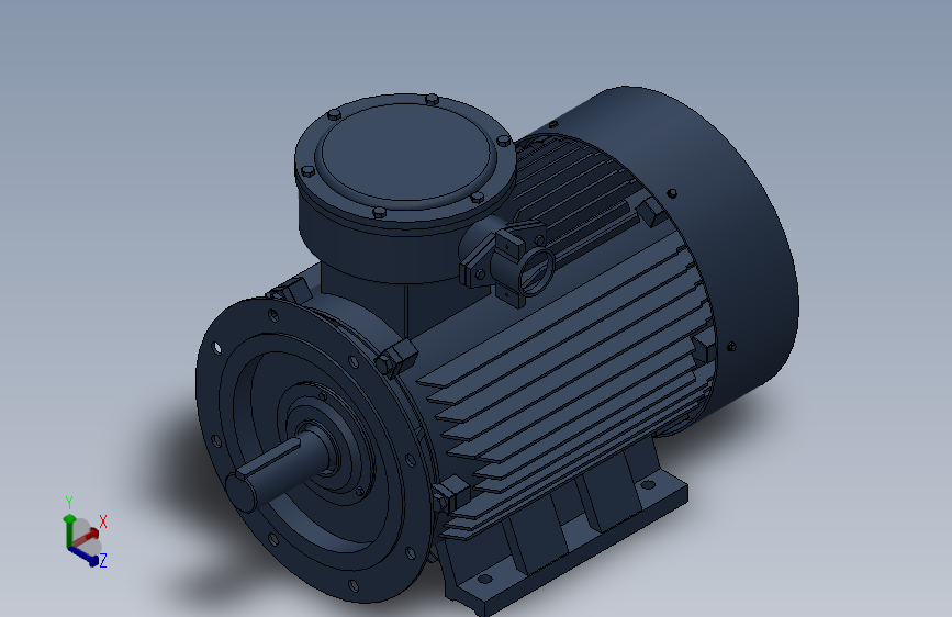 三相异步电动机YBX3-225M-(2.4.6.8)-B35安装