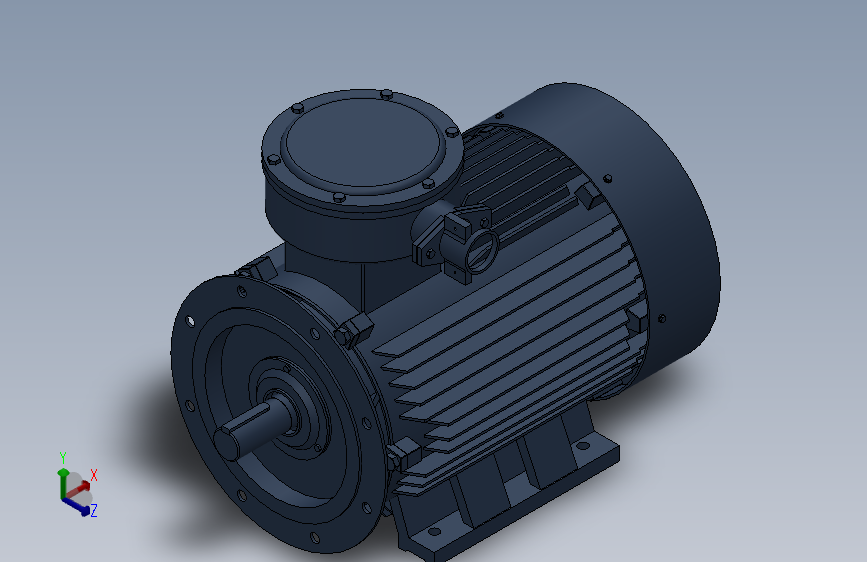 三相异步电动机YBX3-225M-2-B35安装