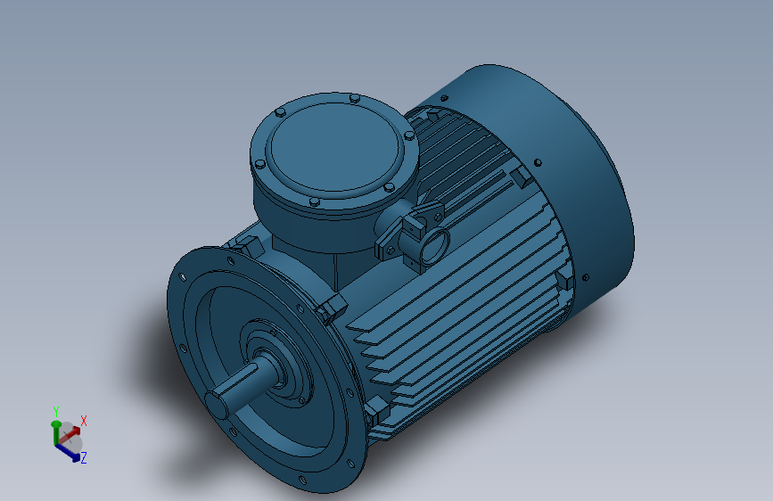 三相异步电动机YBX3-250M-(2.4.6.8)-B5安装