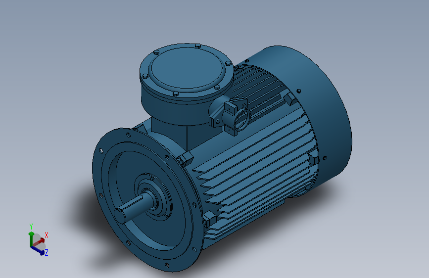 三相异步电动机YBX3-250M-2-B5安装