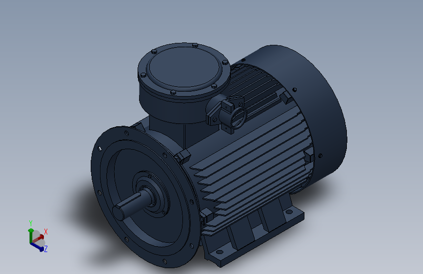 三相异步电动机YBX3-250M-2-B35安装