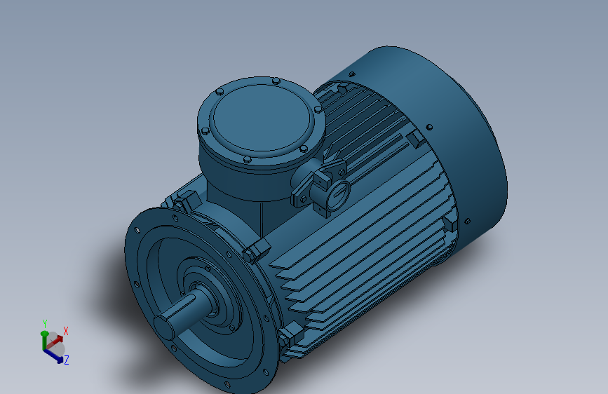 三相异步电动机YBX3-280M-(2.4.6.8)-B5安装