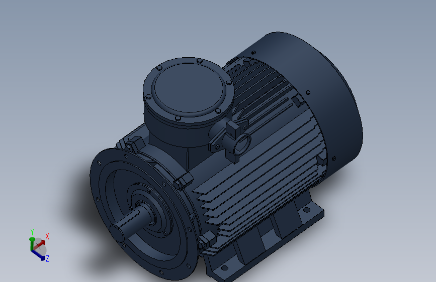 三相异步电动机YBX3-280M-(4.6.8)-B35安装