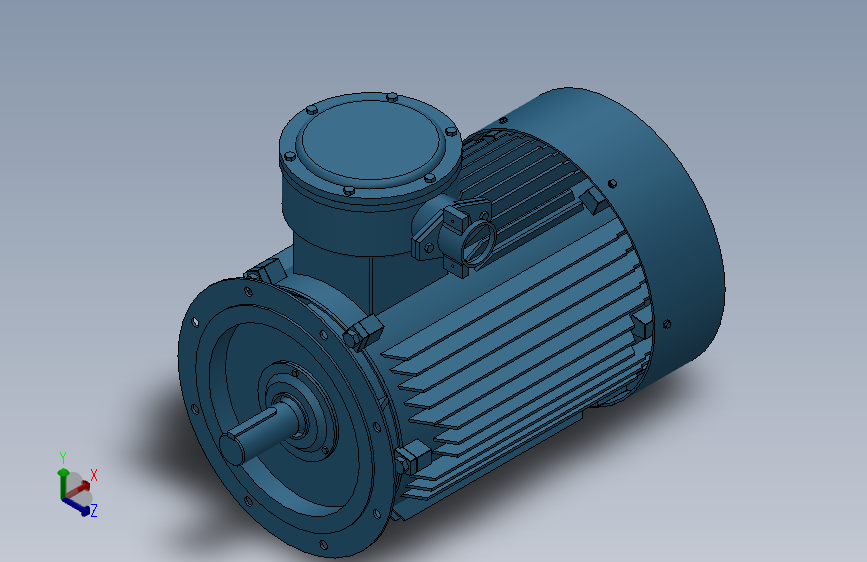 三相异步电动机YBX3-280M-2-B5安装