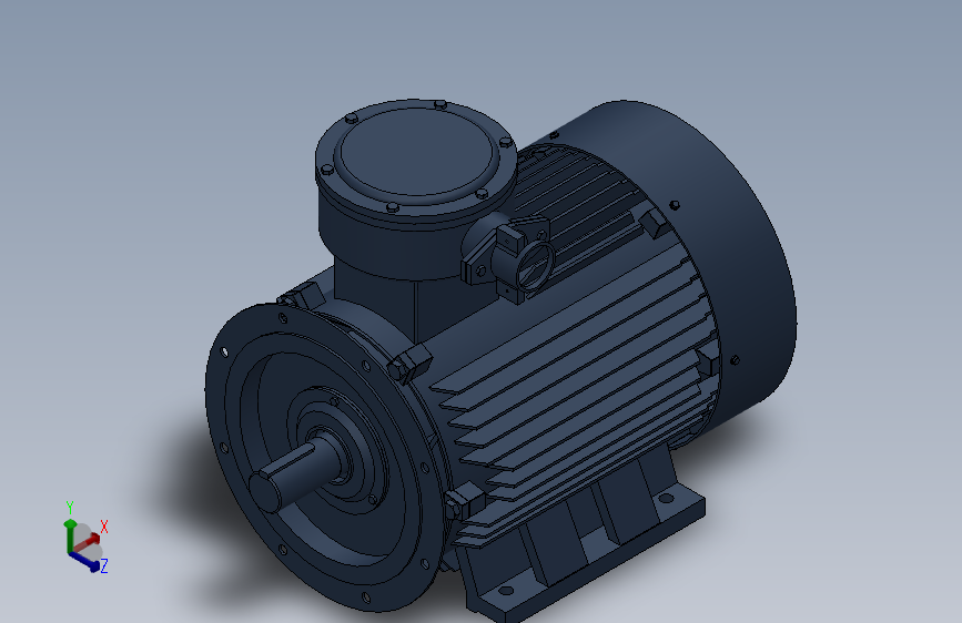 三相异步电动机YBX3-280S-(4.6.8)-B35安装