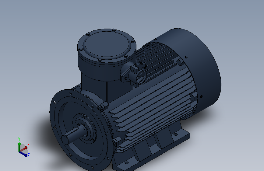 三相异步电动机YBX3-315L-(4.6.8)-B35安装