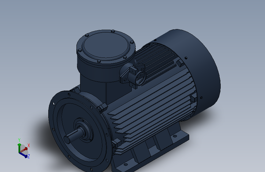 三相异步电动机YBX3-315L-2-B35安装