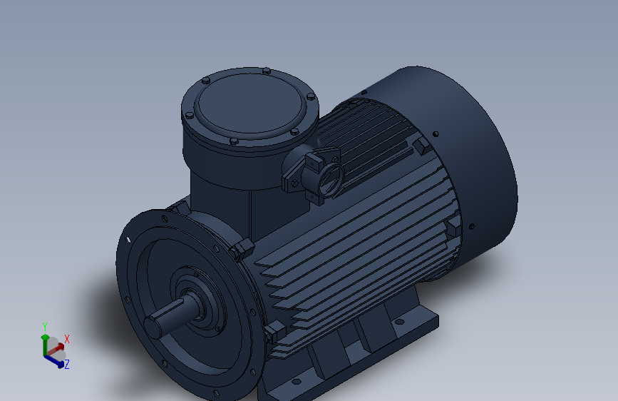 三相异步电动机YBX3-315M-(4.6.8)-B35安装