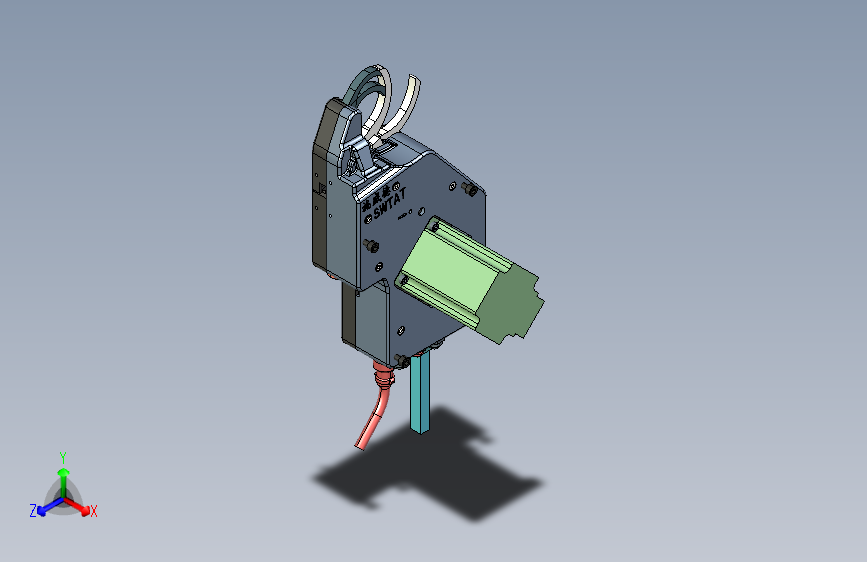 自动散装卡丁扎带枪