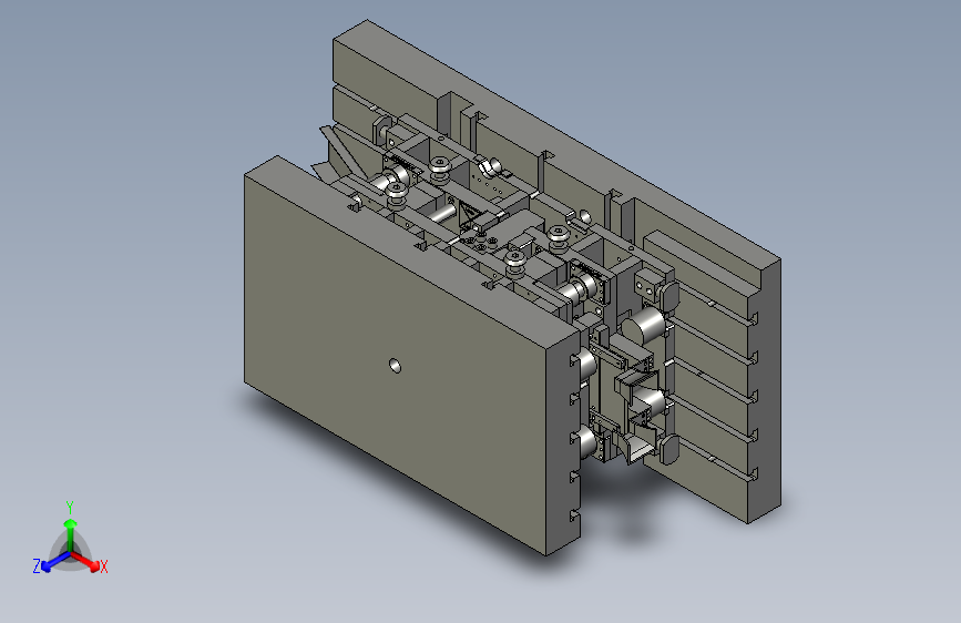 门页配件模具设计