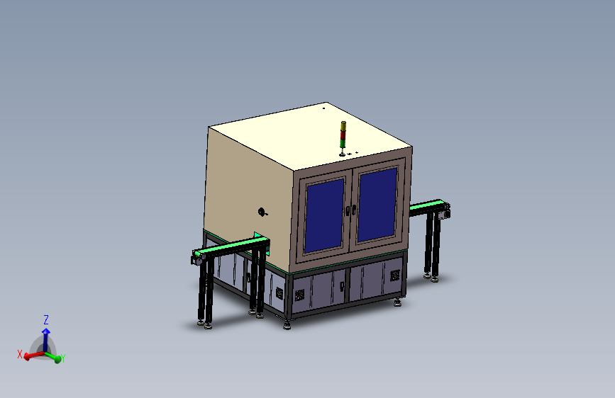 皮带搬运上下料转盘检测设备