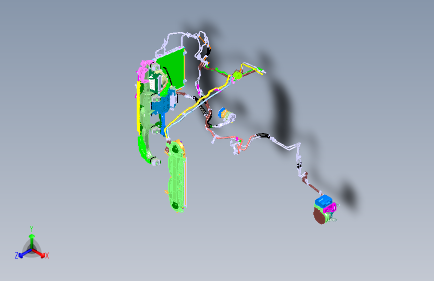 汽车仪表盘、空调系统