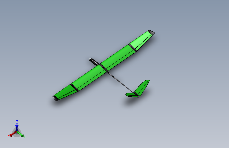 Bone Girl V2遥控电动滑翔机