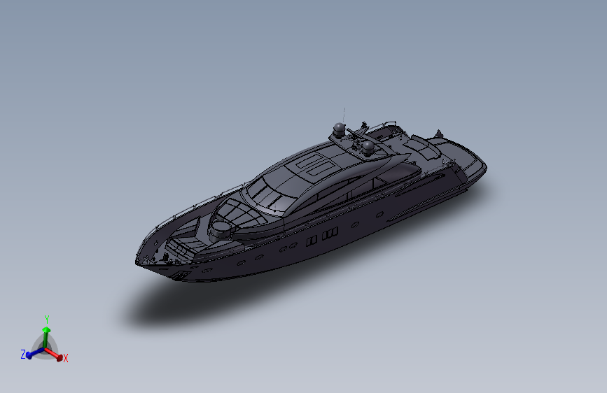 Luxury Motor Yacht豪华游艇造型