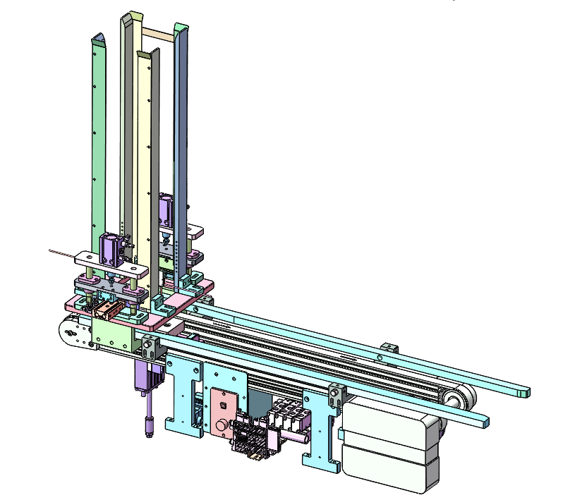 缓存上料机构（弹夹上料仓）