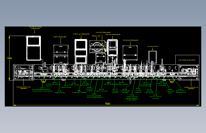 安全扣装配测试线