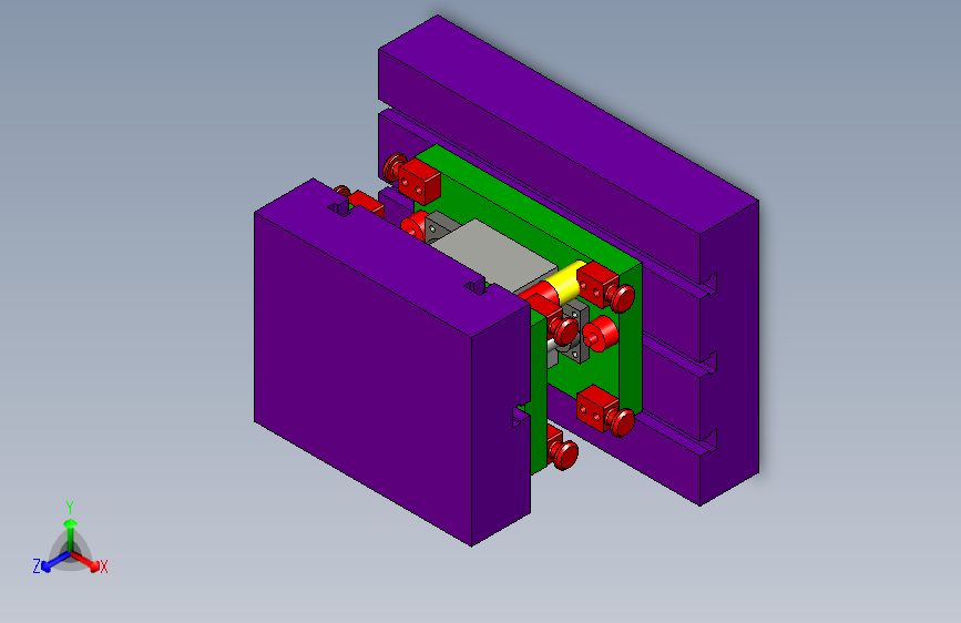 汽车后桥小件冲压模具