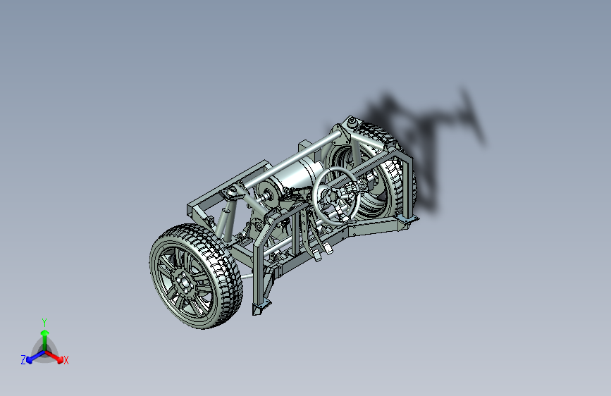 汽车前动力系统设计