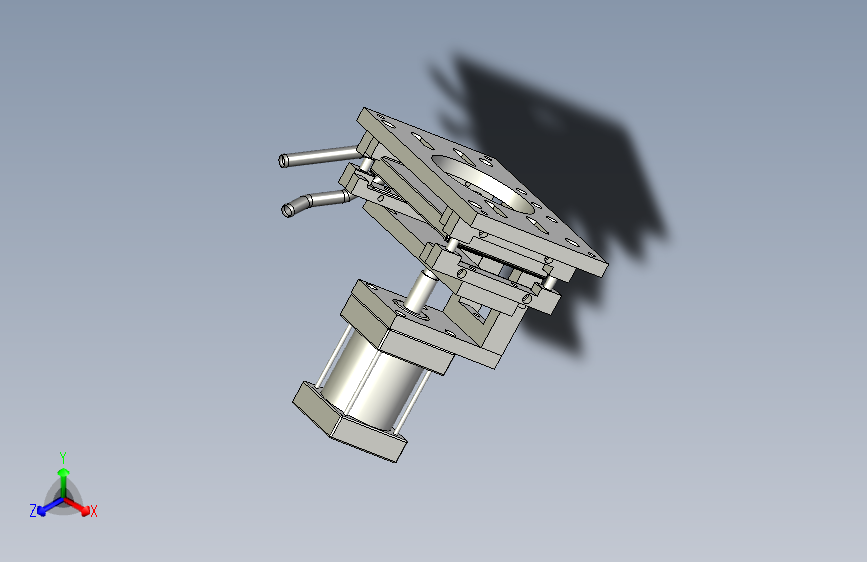 汽车散热器工装