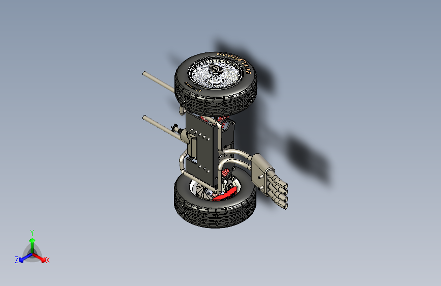 汽车悬架和差分