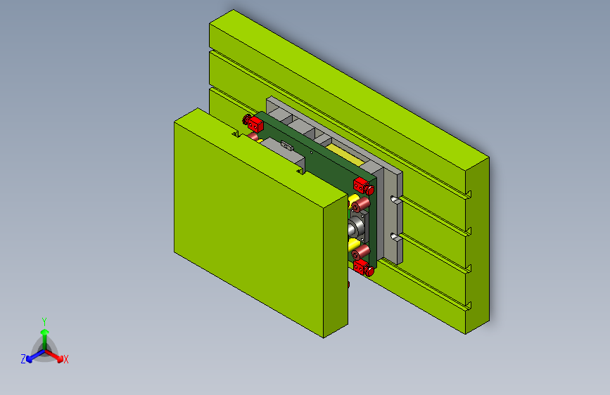 汽车油箱冲压小件模具