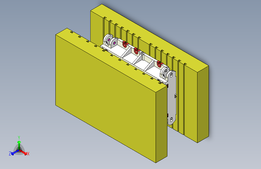 汽车铸造模具三维设计