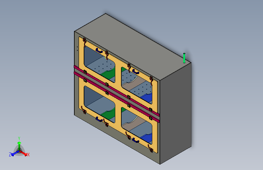 石英管充液氮储存柜