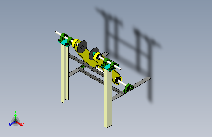 收卷左右轴同步
