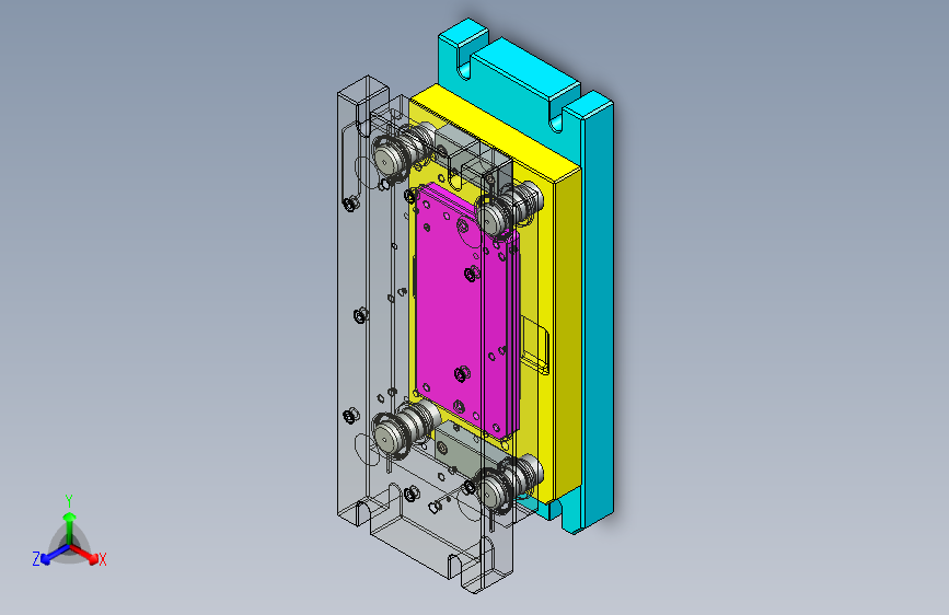 手机壳内衬冷压剪切模具