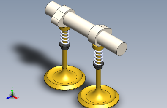 自适应气门弹簧机构