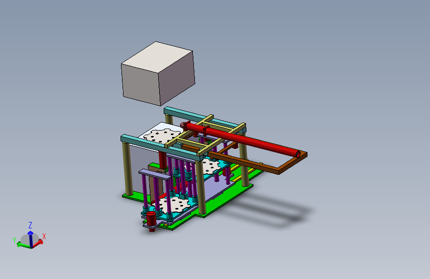 冲压双工位自动化上下料