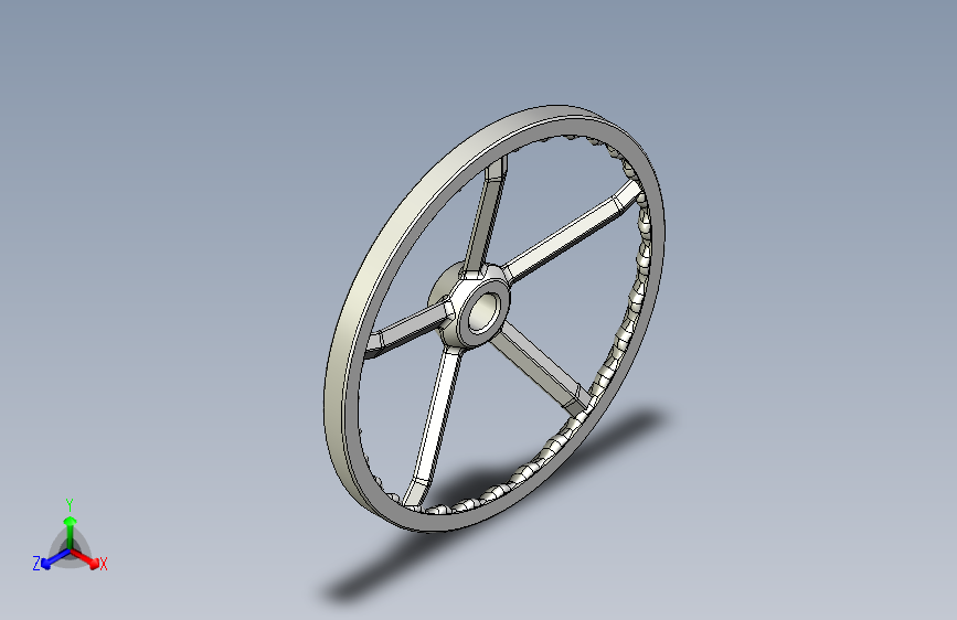 JB╱T 7273.4-1994[波纹手轮A型35×400]