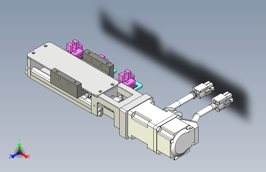 上银KK40-100A1-F0带MSMD5AZG1A电机