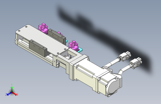 上银KK40-100A1-F0带MSMD012G1A电机