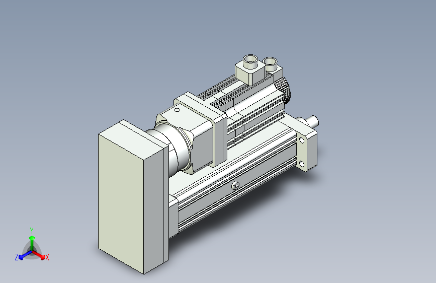 折返式HH75电动缸[HH75-S150-M1-C1]