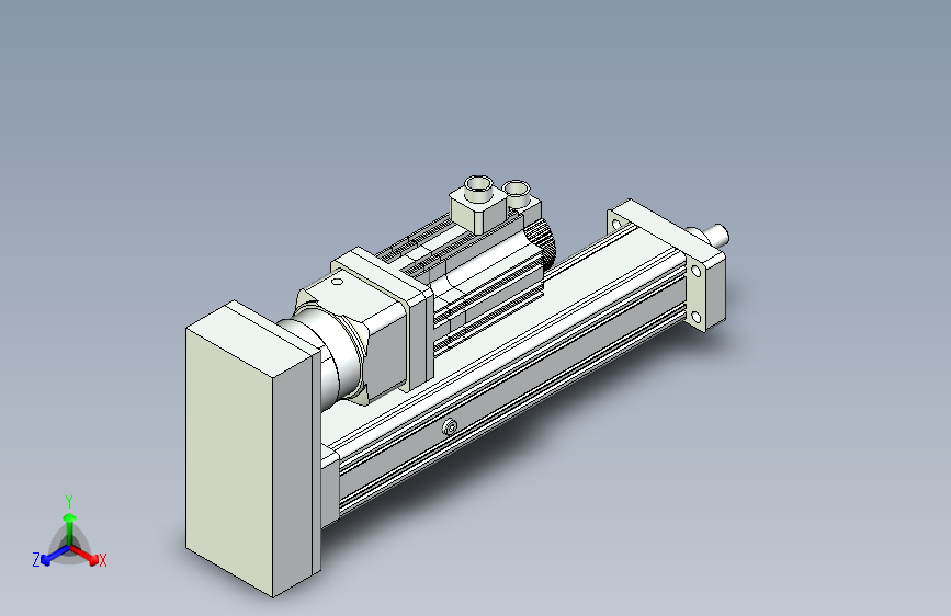 折返式HH75电动缸[HH75-S300-M1-C1]