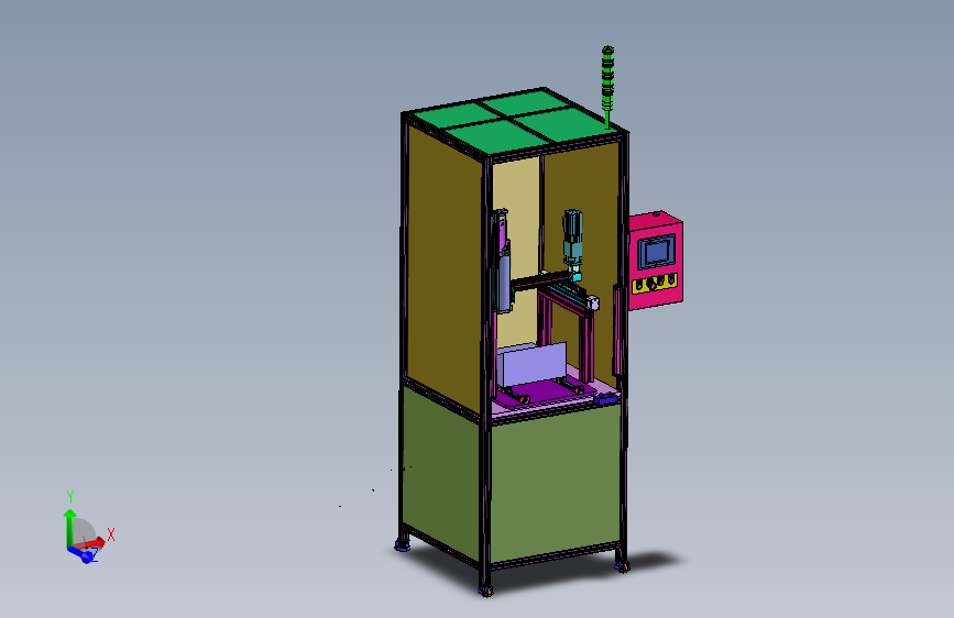 自动打钉工作站 sw21