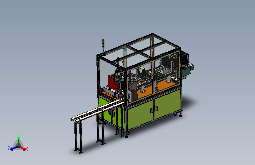 TRAY自动上下料AOI检测机 sw21