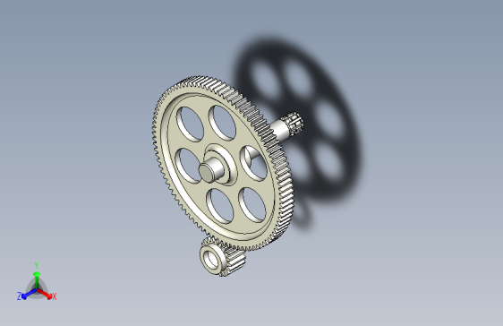 普奇e50直切齿轮组