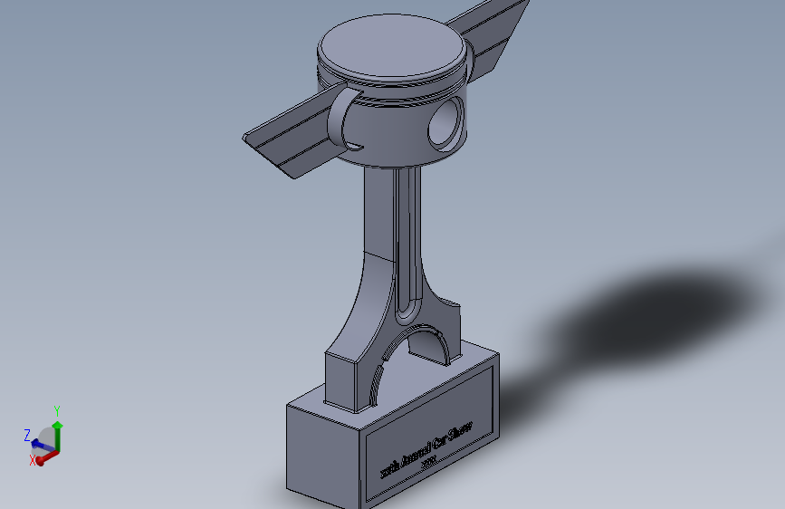 PistonWing 性能奖杯