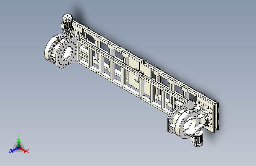 双边带动力主动轴变位机设计
