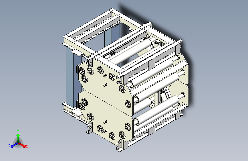 双通道薄板料变距柔性输送设计