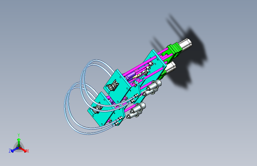 四工位打胶机设计