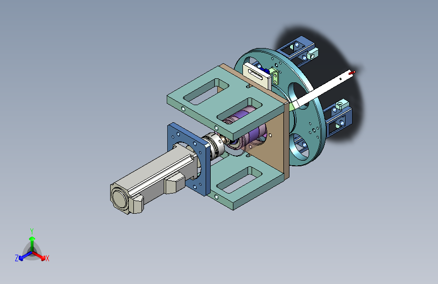 四工位转台机构