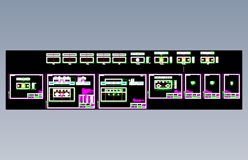 法兰钻孔夹具设计图-870351-400