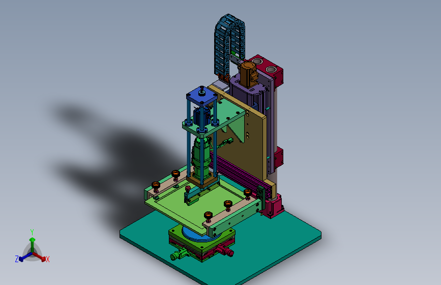 平面环形丝印模组