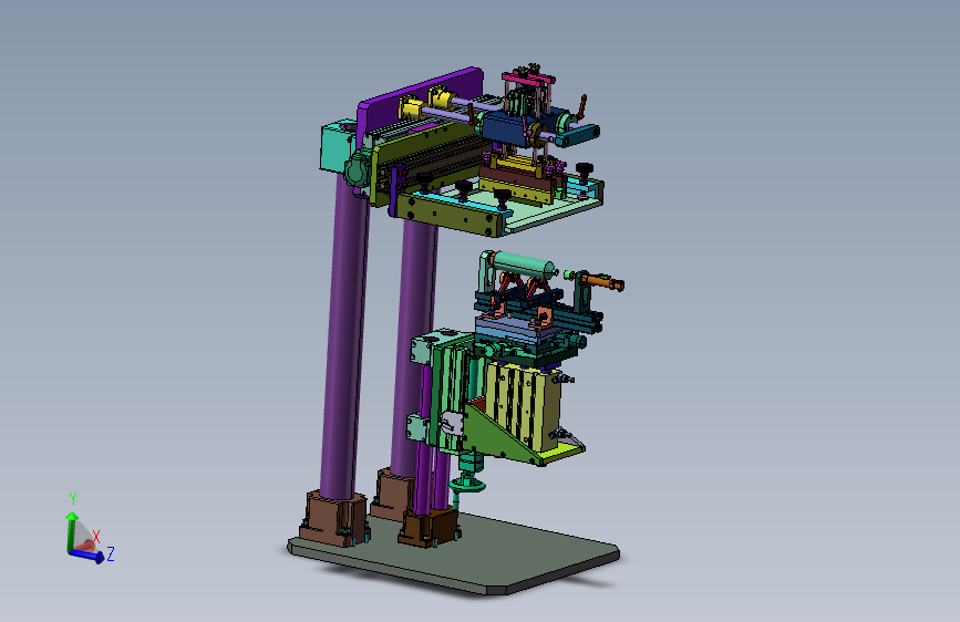 圆面滚动丝印模组