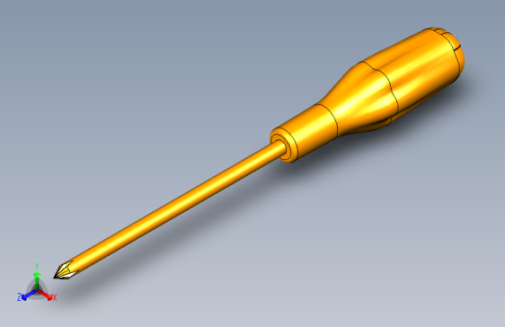 十字头螺丝刀UG建模--96011-3