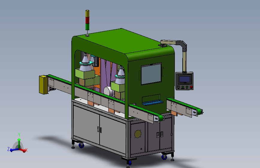 自动对接上下料双工位检测设备 sw24
